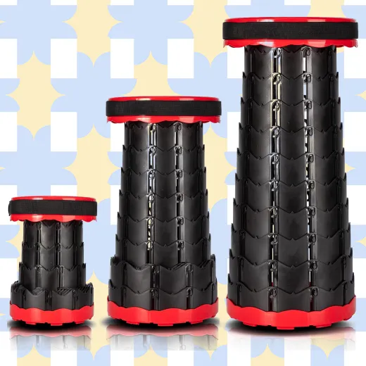 Portable Collapsible Telescoping Stool